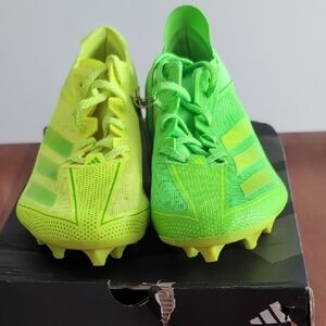 Adidas Adizero Electric Snack Attack - Lemon Lime Size 10 Football Cleats